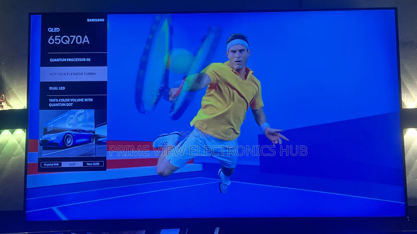Samsung 65" Qled Smart TV Stunning Picture, Great for Gaming