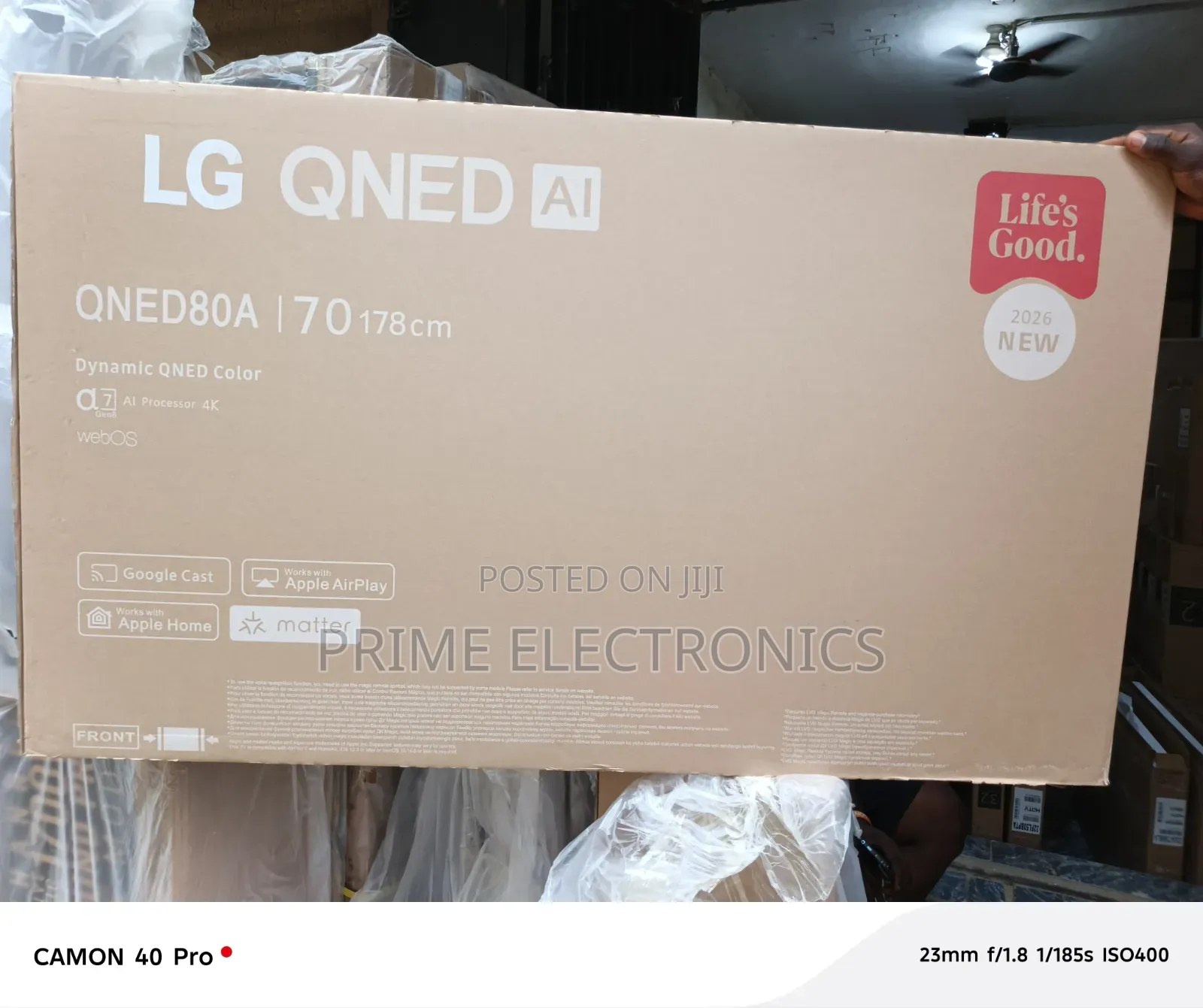 Lg 70" Television Smart Qned
