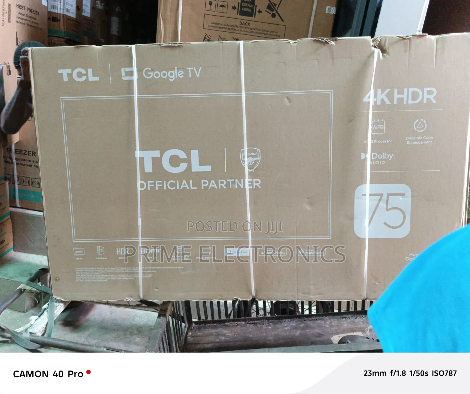 TCL Television 75" Smart Google Tv 
