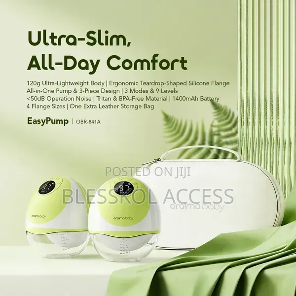 Oraimo Easypump Lightweight Gentle Wearable Breast Pump
