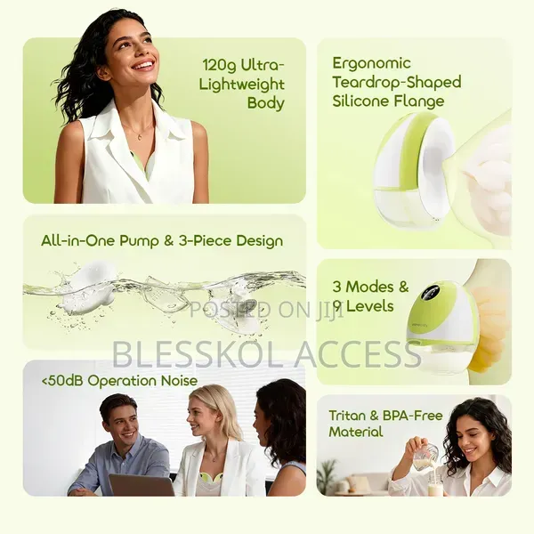 Oraimo Easypump Lightweight Gentle Wearable Breast Pump