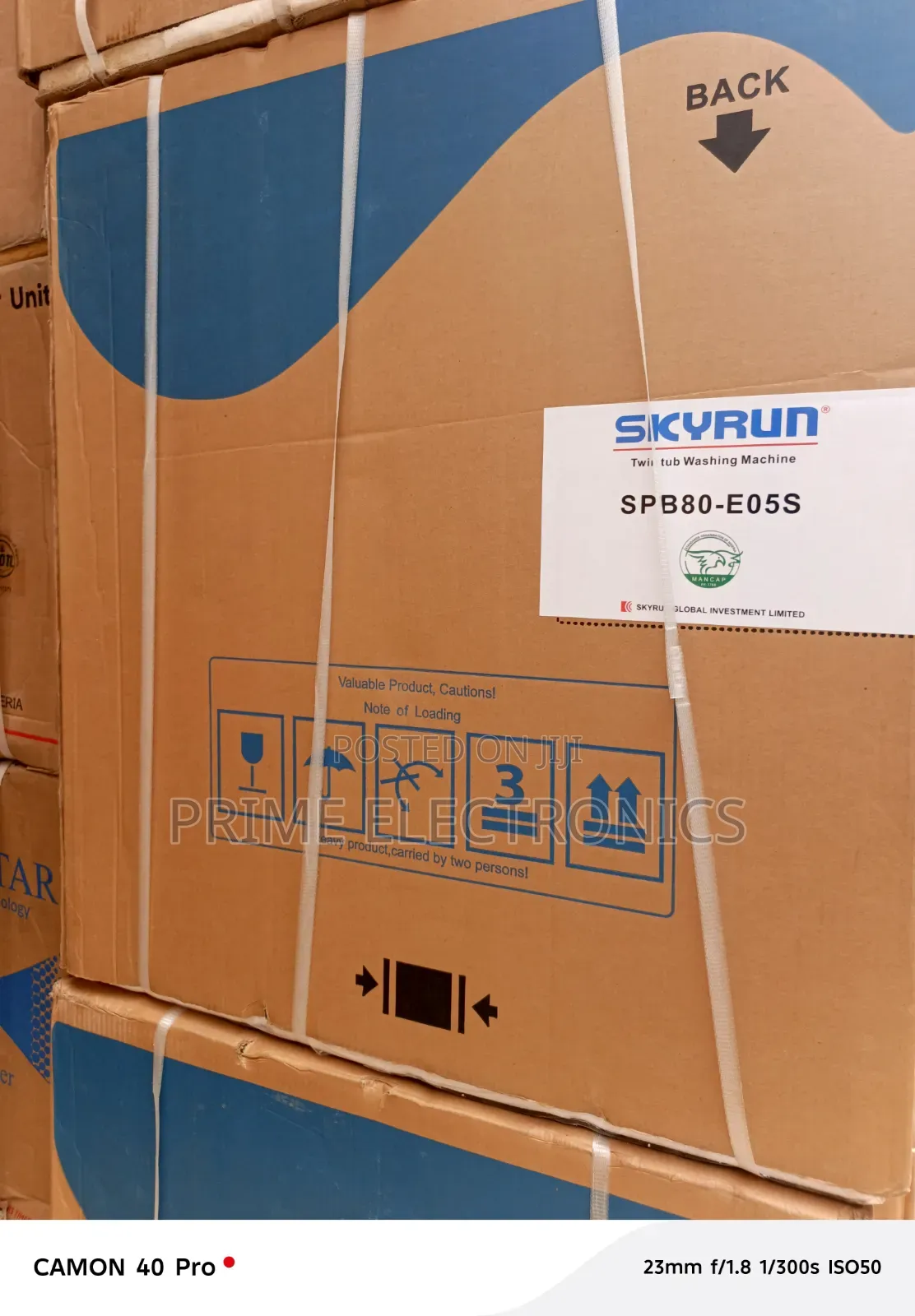 Skyrun Washing Machine 7kg Manual Top Loader