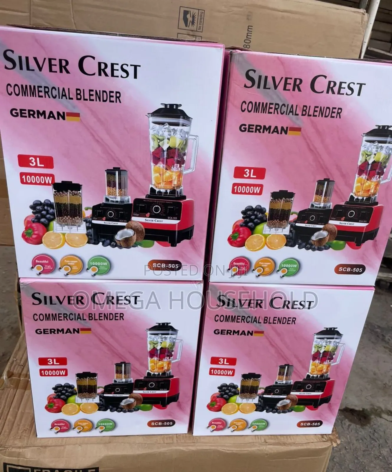 3l Silver Crest Commercial Blender