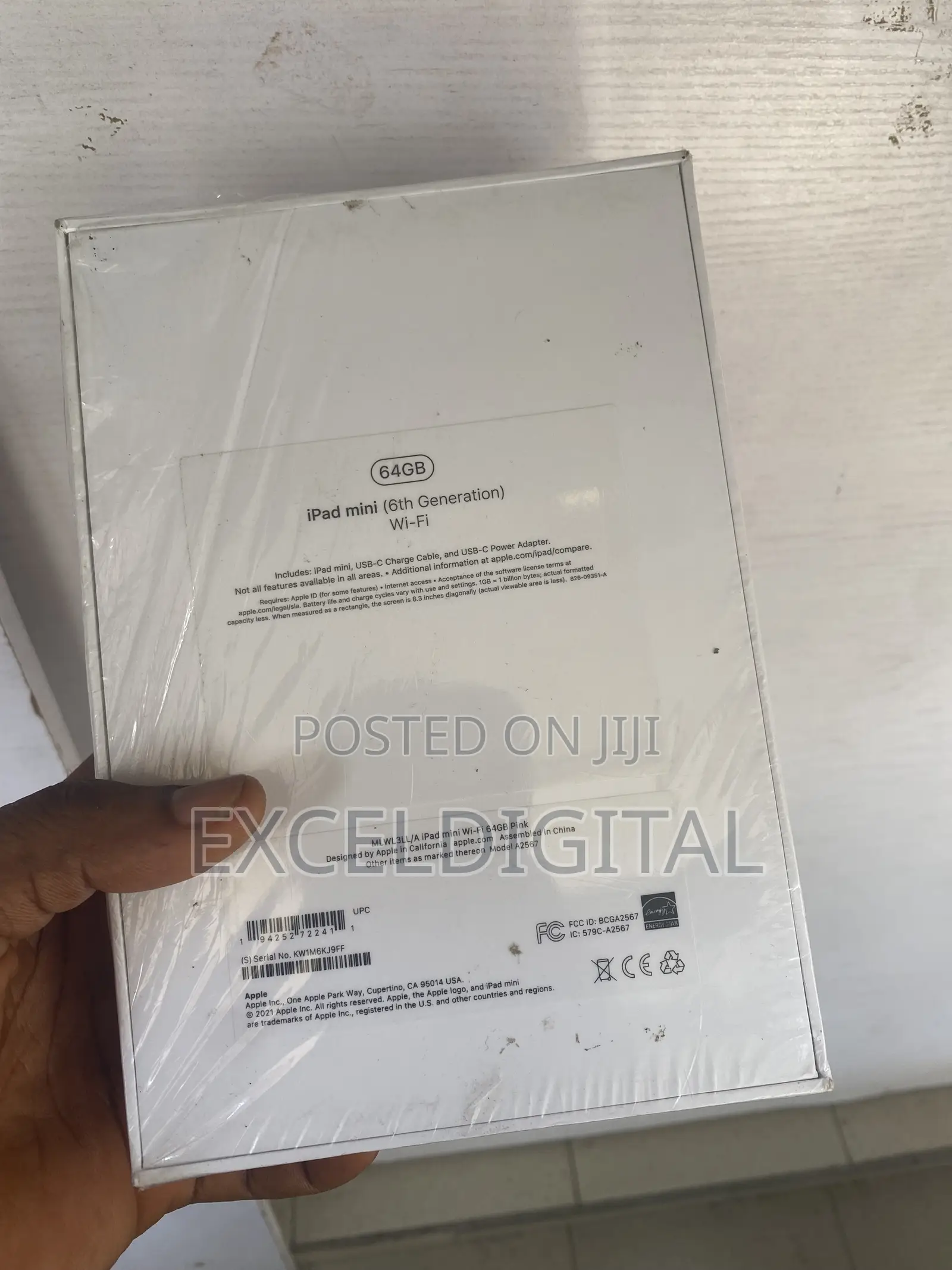 New Apple iPad mini 6 64 GB Gray
