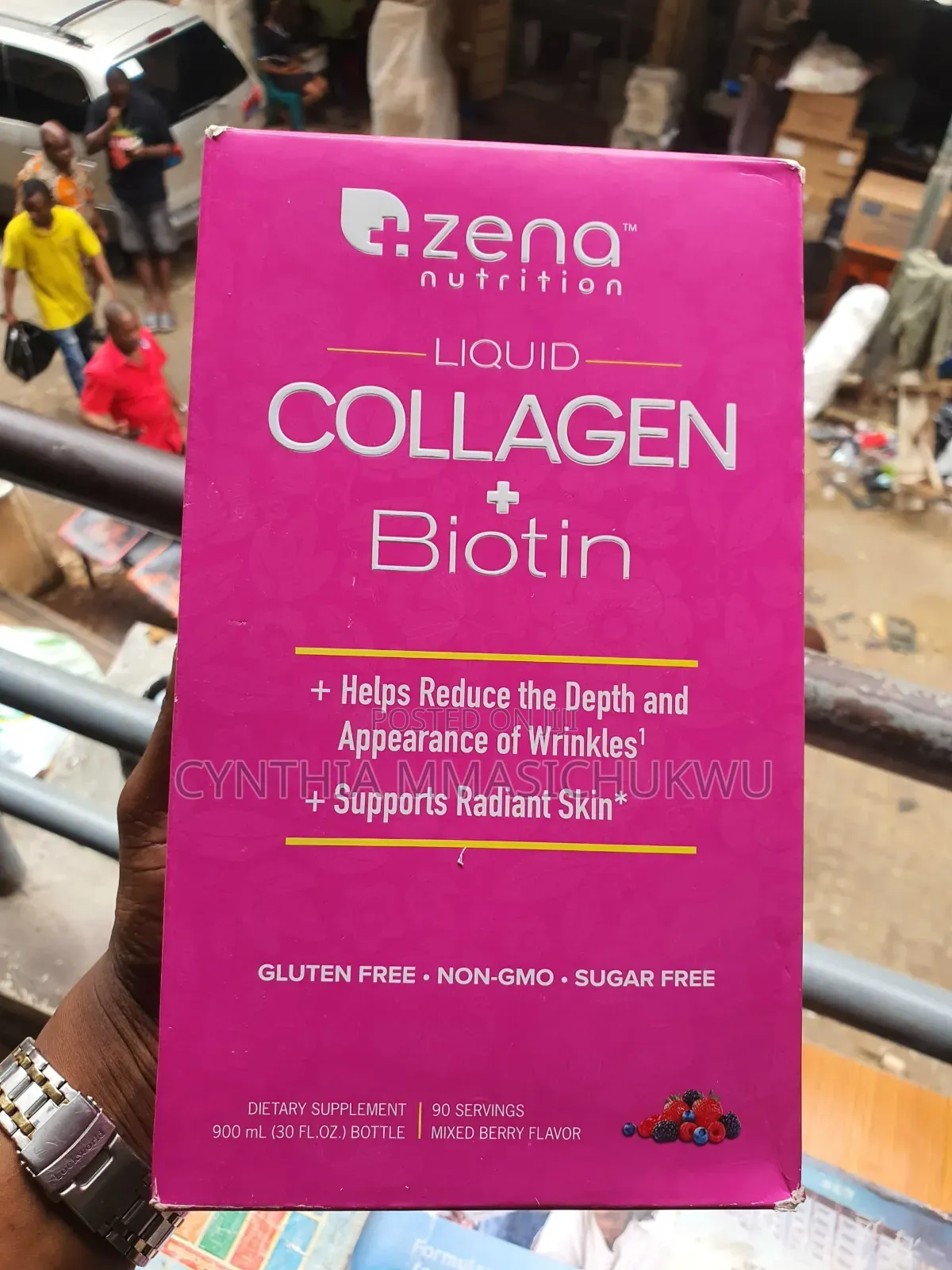 Zena Nutrition Liquid Collagen + Biotin