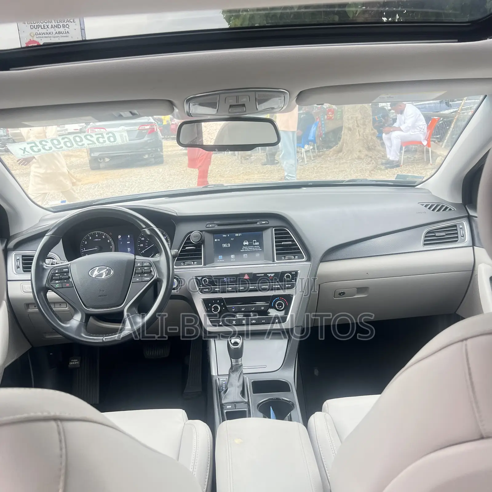 Hyundai Sonata Sport Sedan FWD (2.4L 4cyl 6A) 2016 Gray