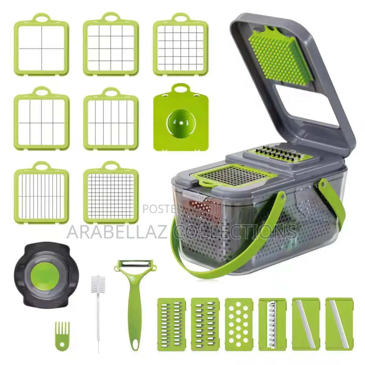 22 Pieces Kitchen Multifunctional Vegetable Slicer
