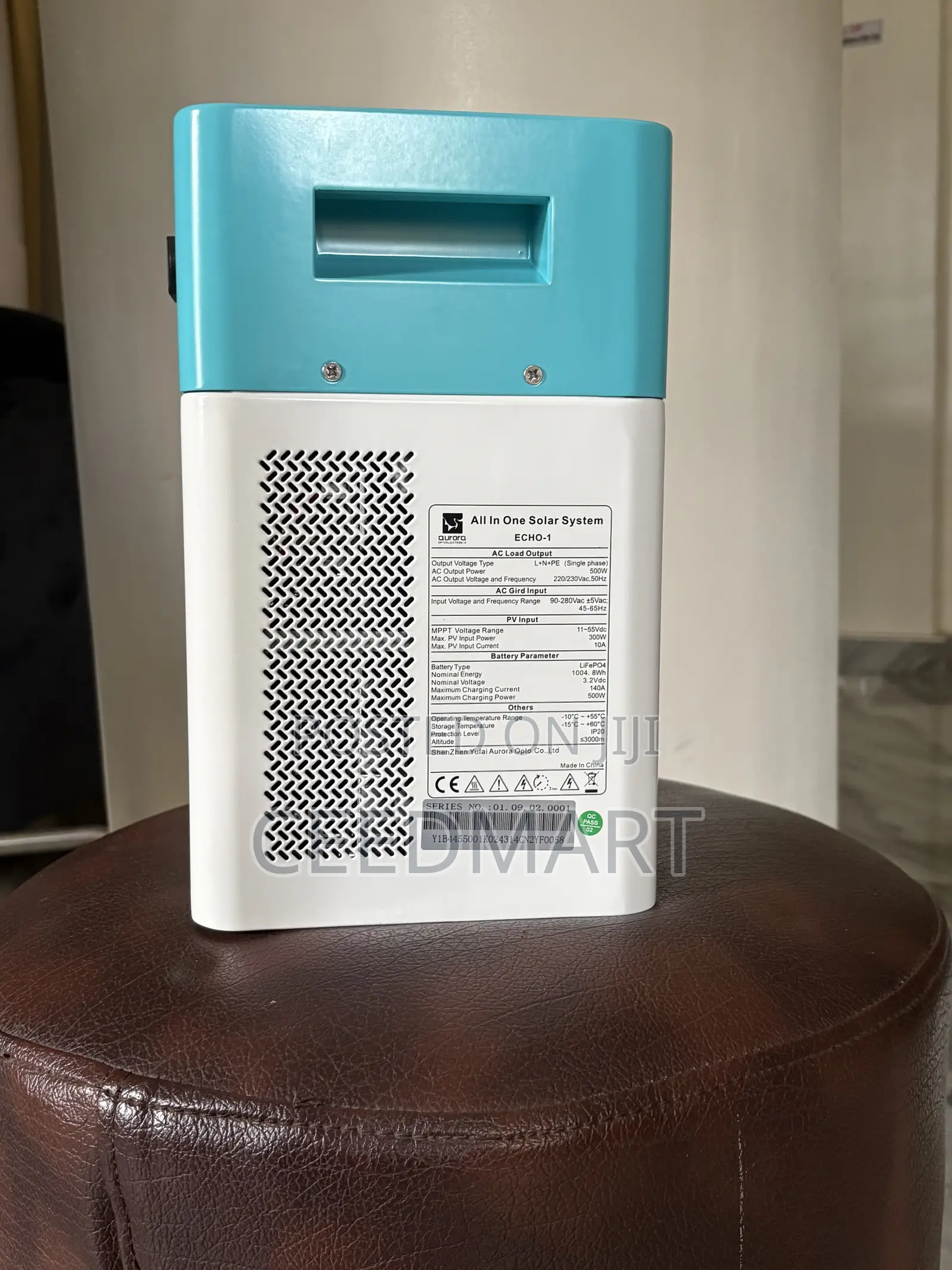 Aurora Echo 1 All in One Solar Generator - 1kwh