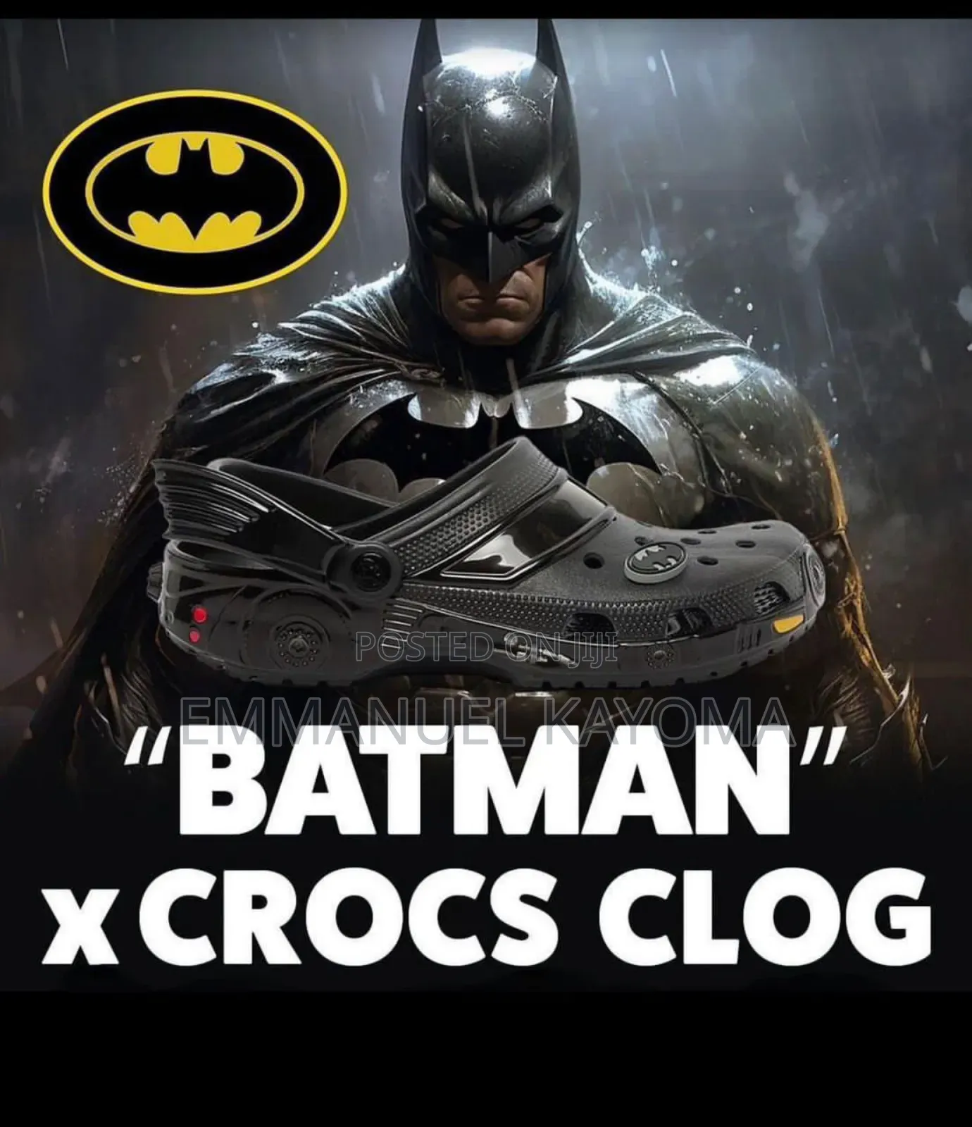 “Batman” × Crocs Clog