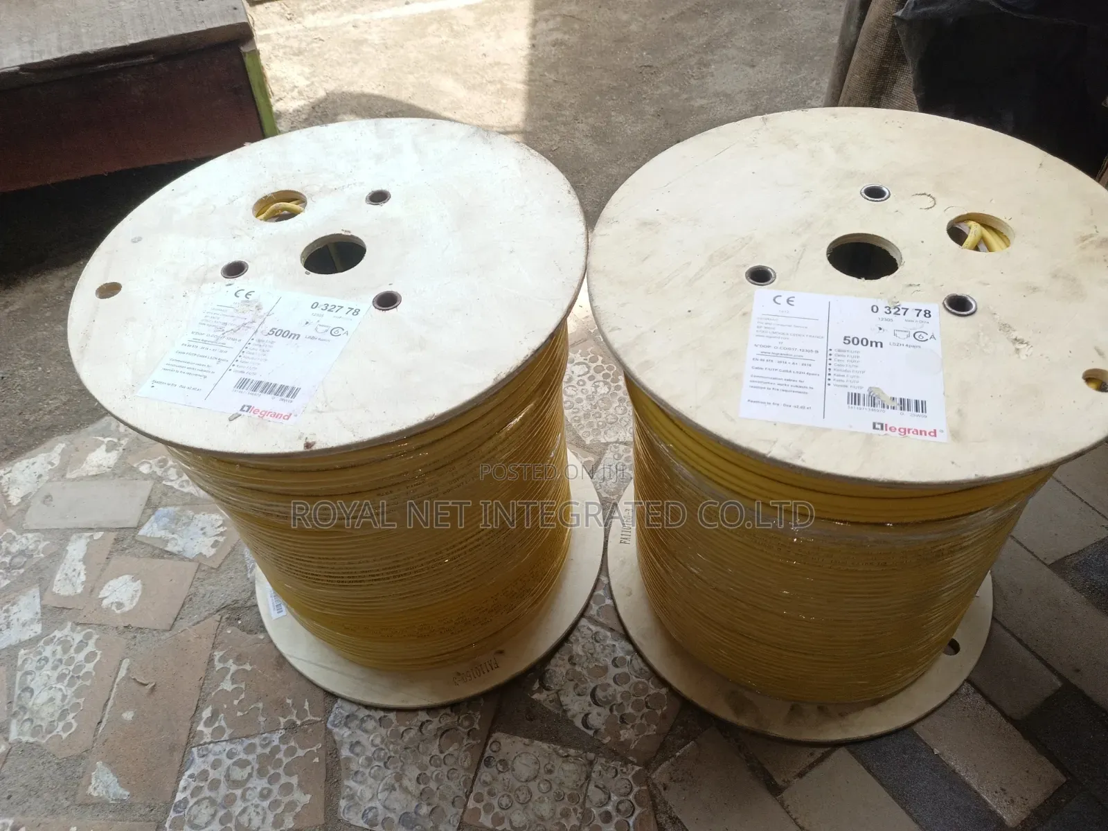 Cat6a Cable Copper Legrand 500m