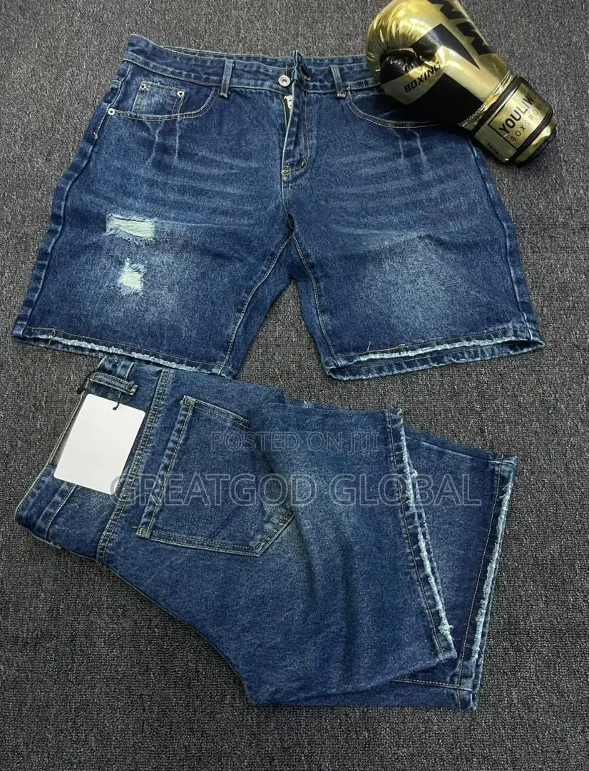Luxury Thick Jeans Shorts for Men and Women