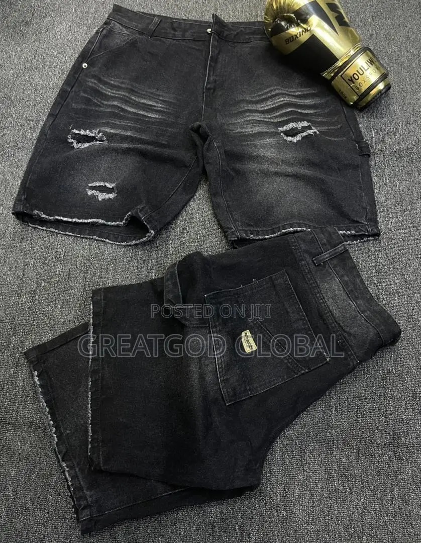 Luxury Thick Jeans Shorts for Men and Women