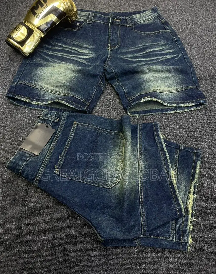 Luxury Thick Jeans Shorts for Men and Women
