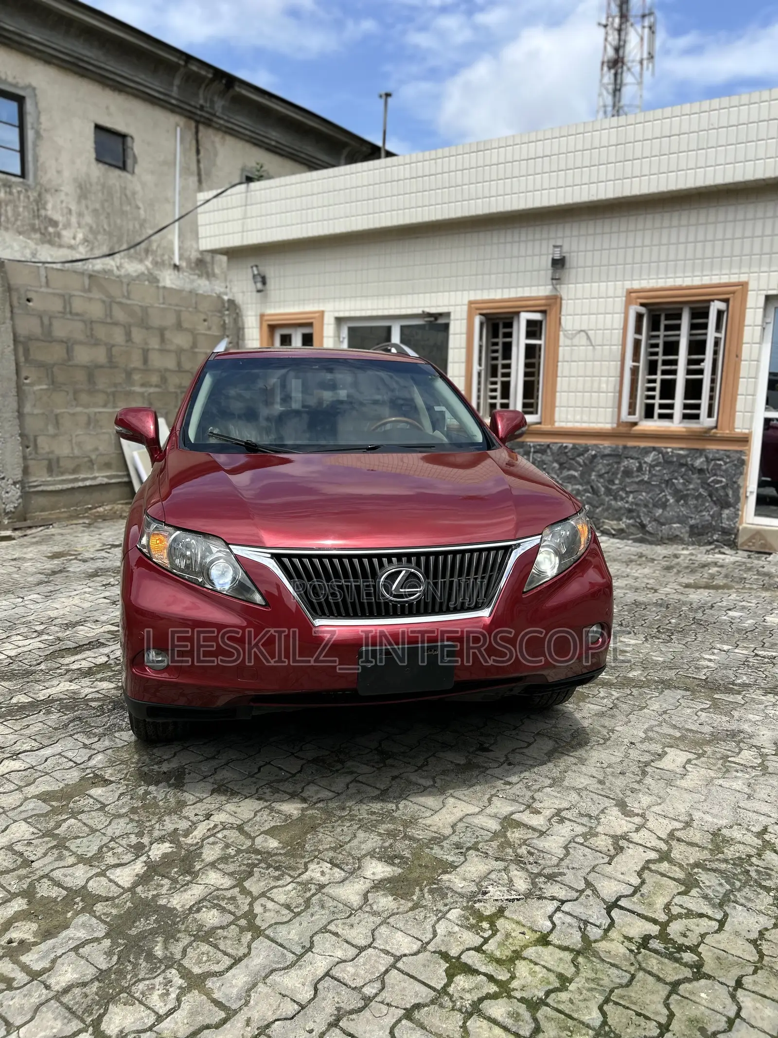 Lexus RX 350 AWD 2012 Red