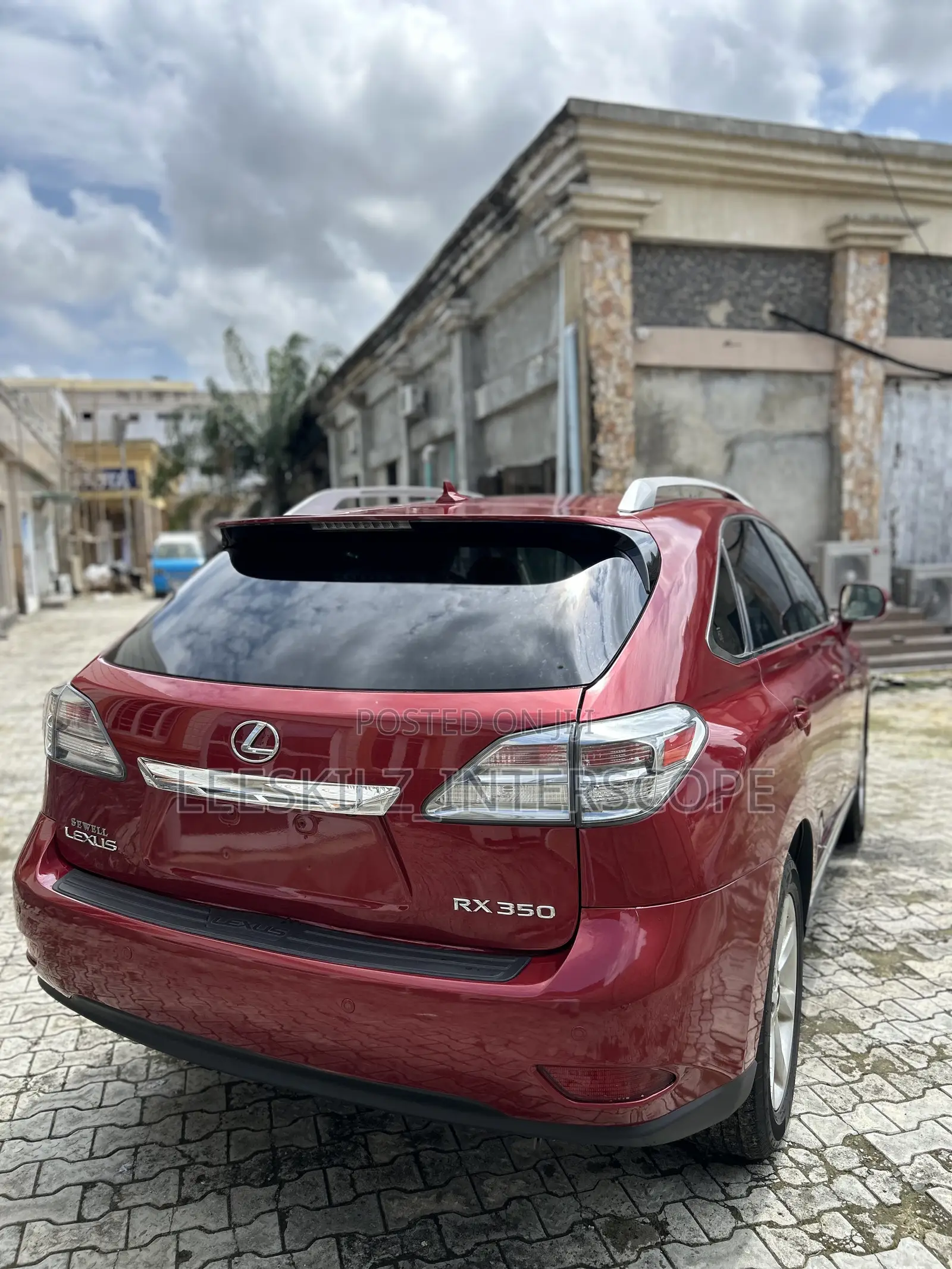 Lexus RX 350 AWD 2012 Red