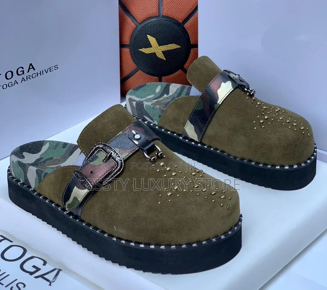 Toga Quality Luxury Men Half Shoes