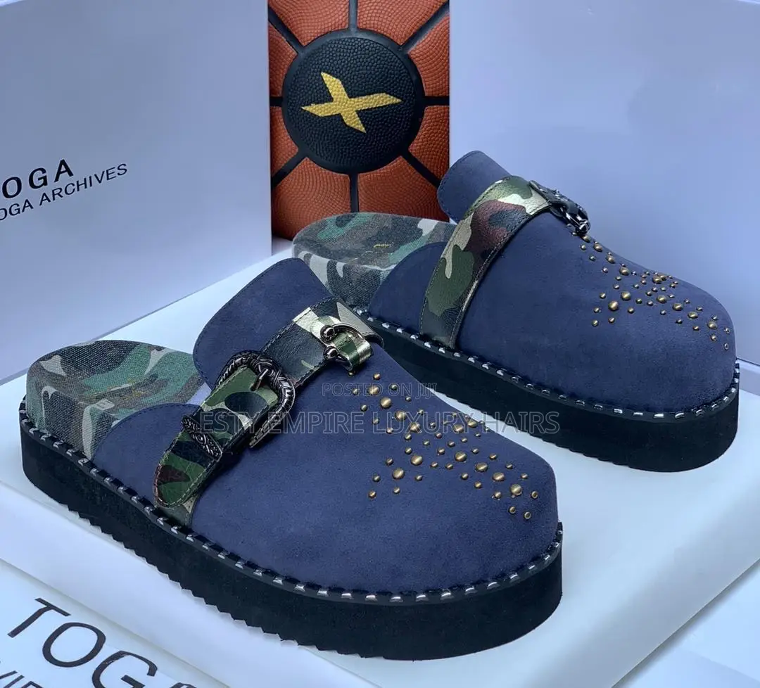 Toga Quality Luxury Men Half Shoes