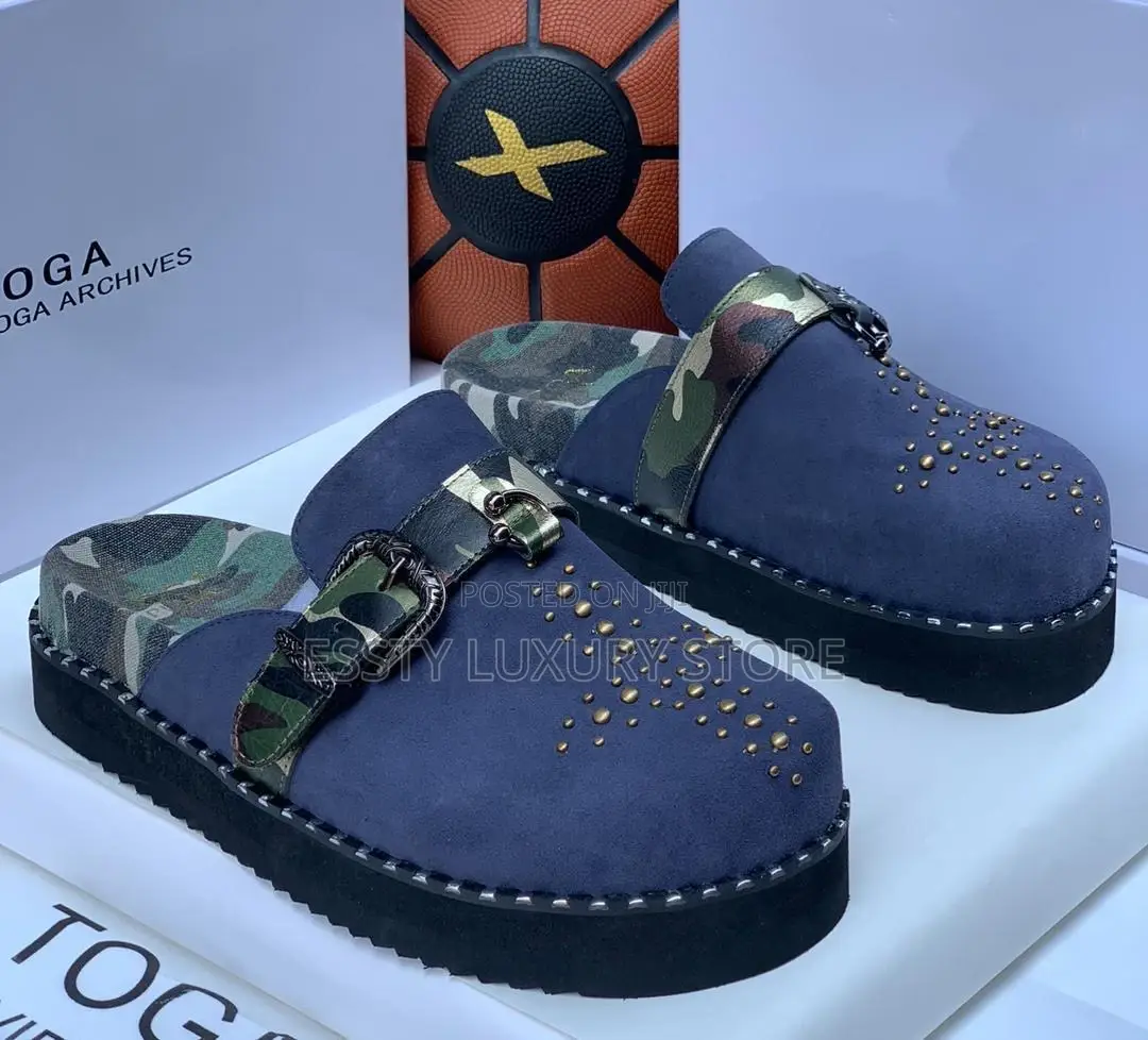 Toga Quality Luxury Men Half Shoes