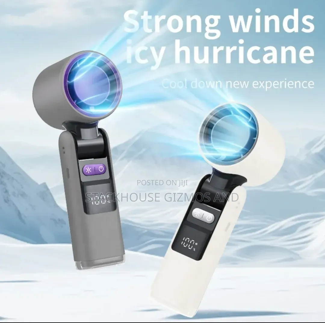 Turbo Handheld Fan Mini Cooling Rechargeable 4000mah Ventilation Fans