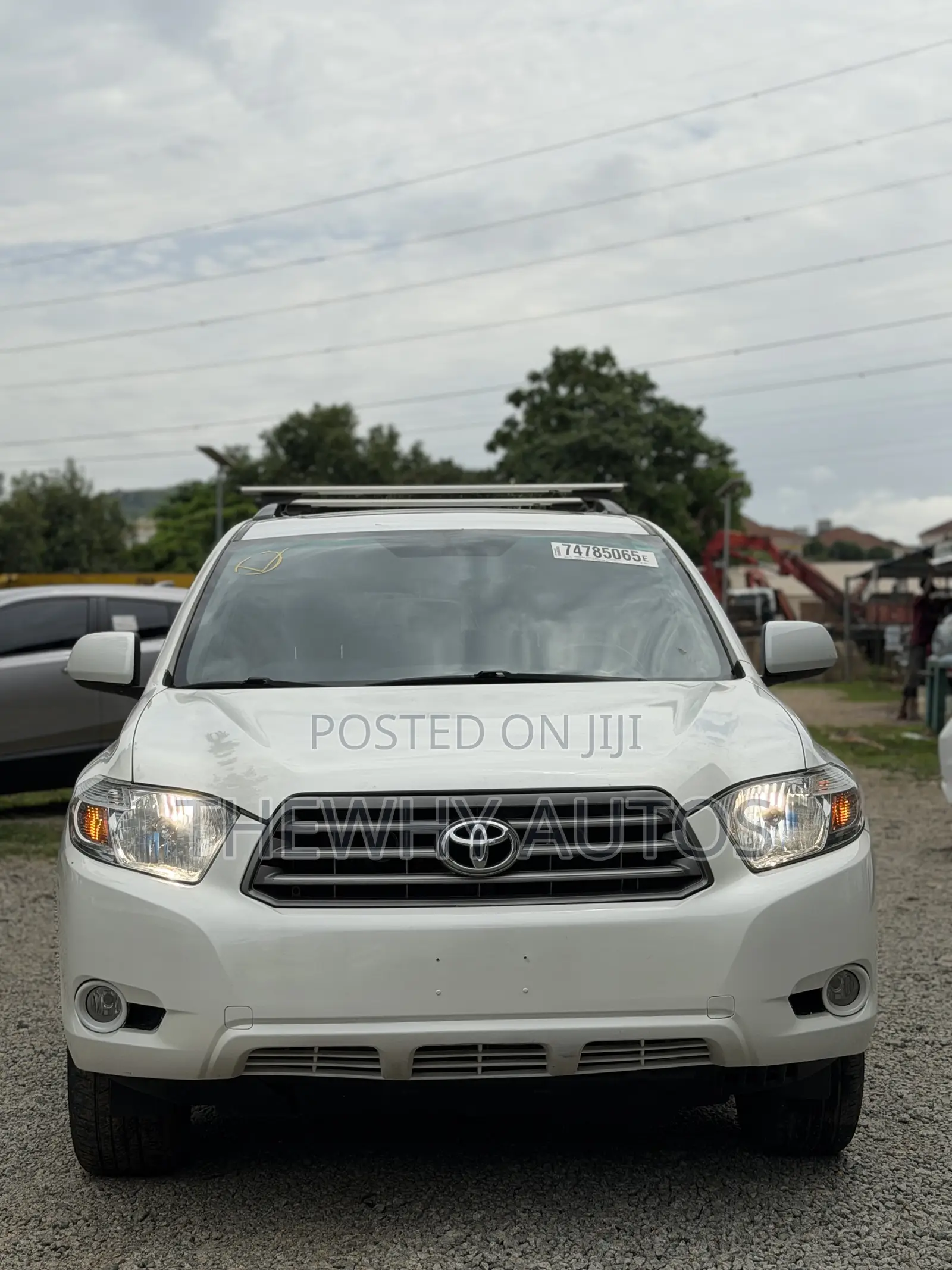 Toyota Highlander Limited 2010 White