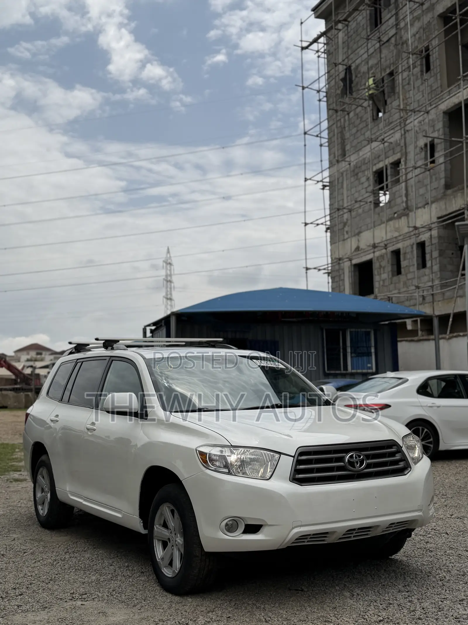 Toyota Highlander Limited 2010 White