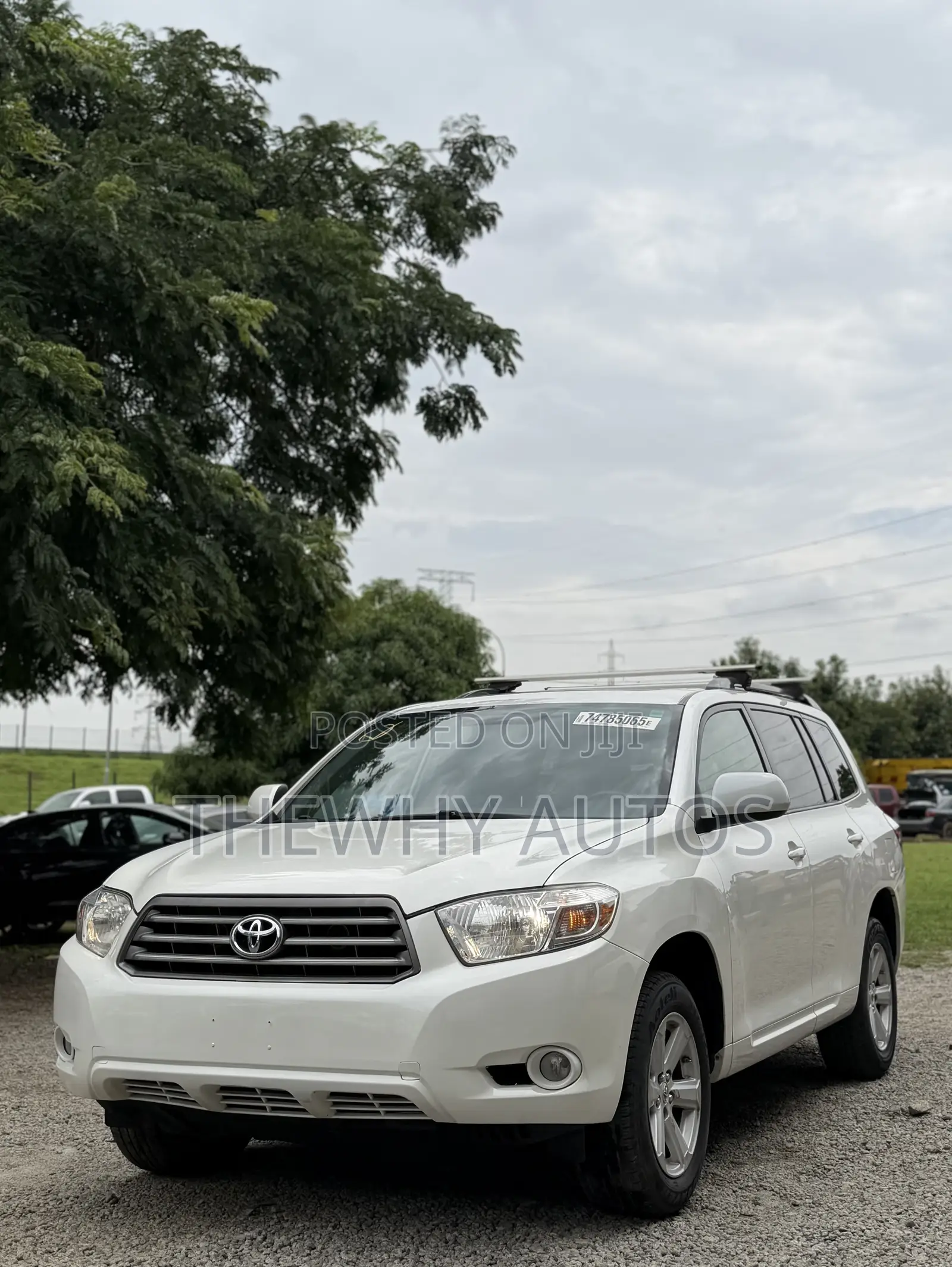 Toyota Highlander Limited 2010 White
