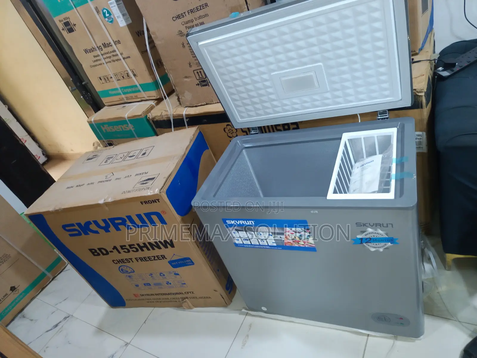 Skyrun Bd-155hnw 155l – Fast Freeze, Long-Lasting Cold