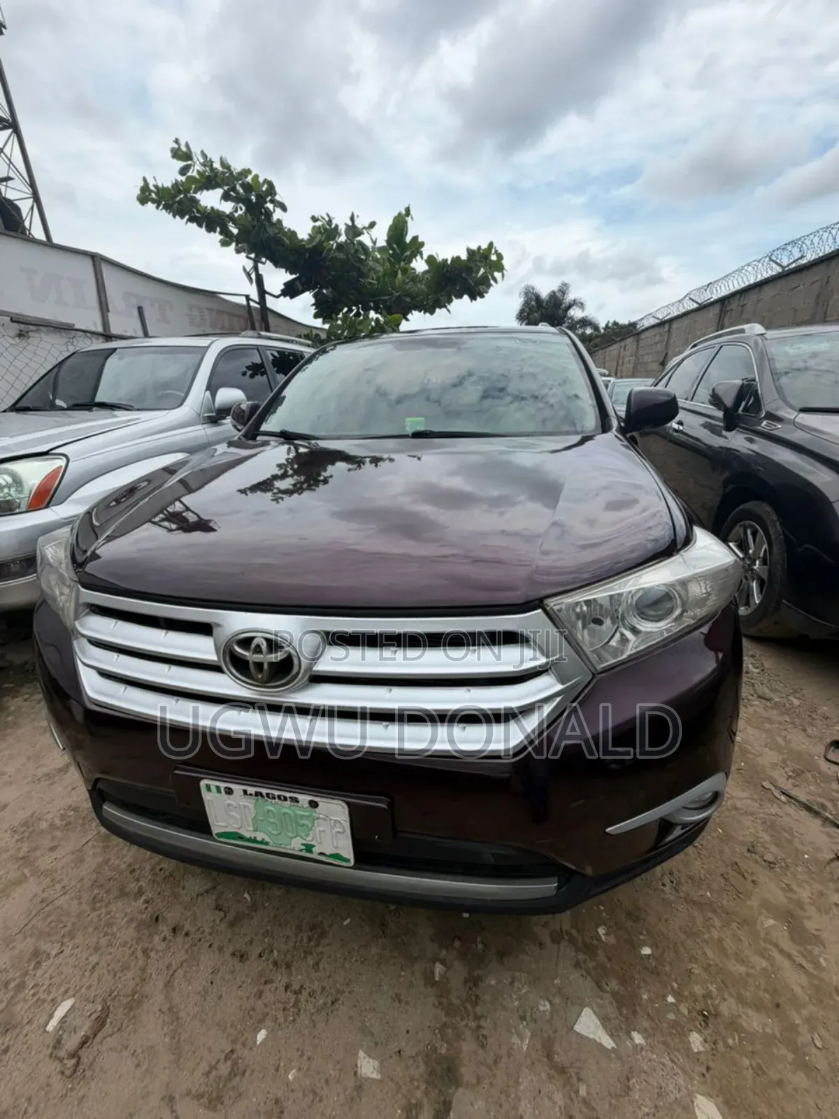 Toyota Highlander 2012 Brown