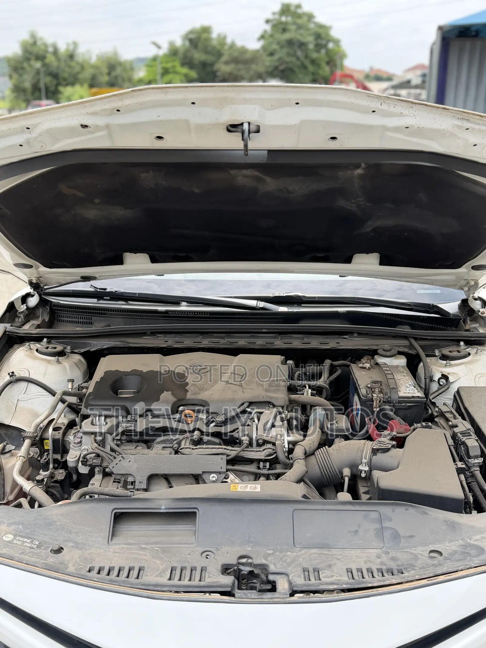 Toyota Camry SE (2.5L 4cyl 8A) 2019 White