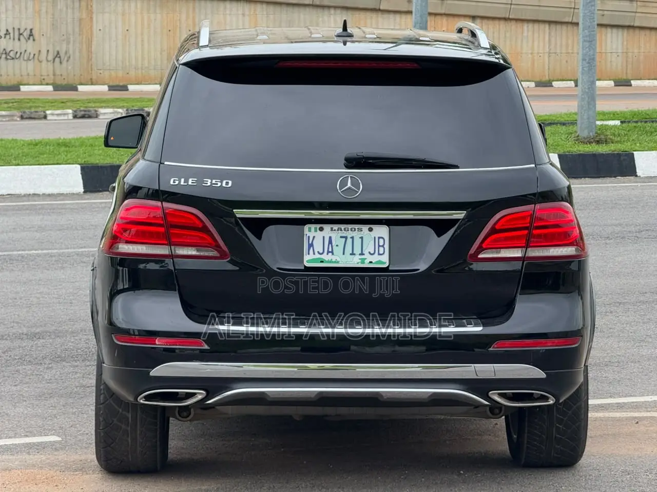 Mercedes-Benz GLE-Class 2016 Black