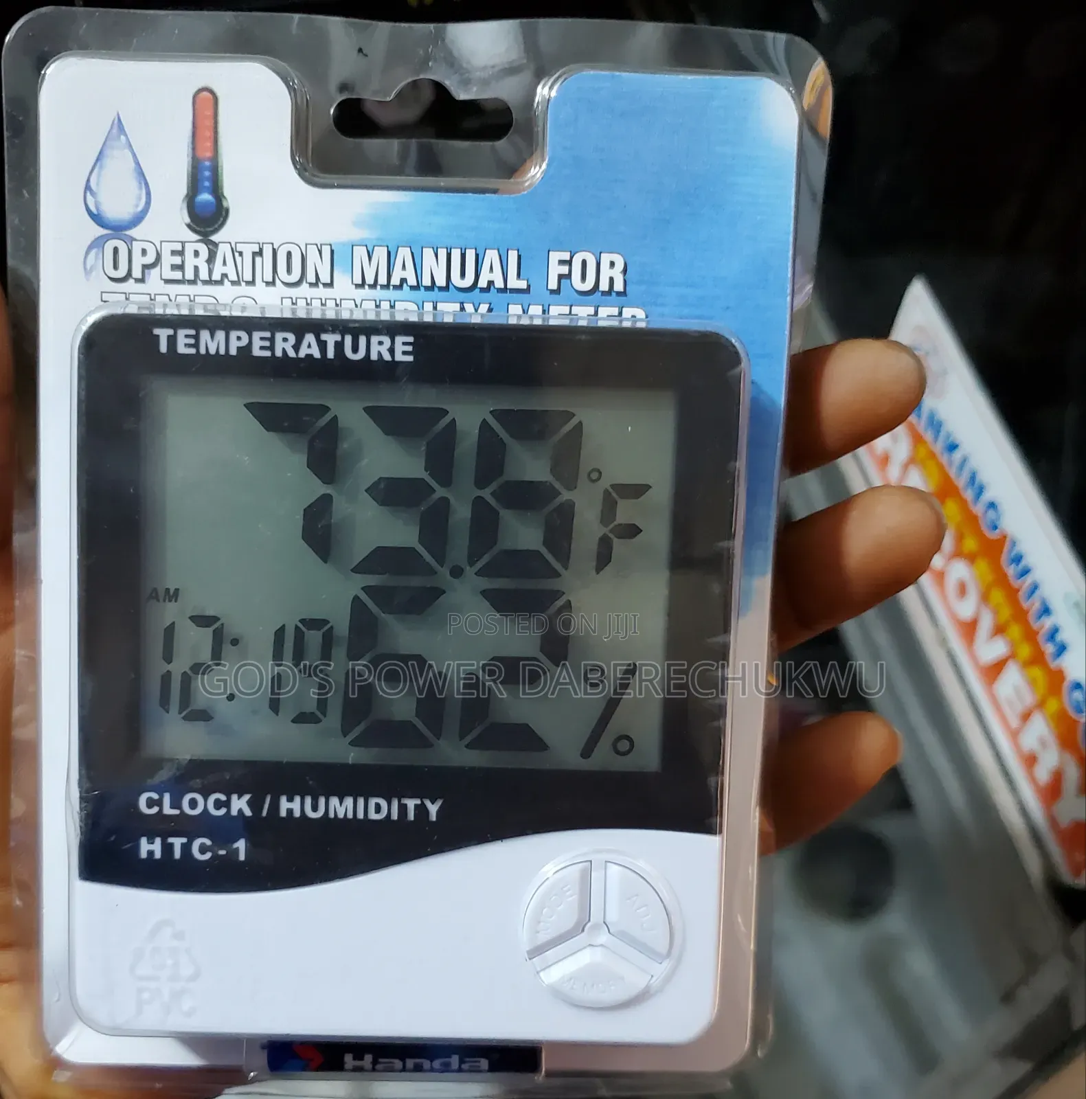 Digital Thermometer and Humidity Meter
