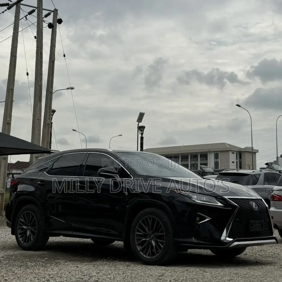 Lexus RX 350 F Sport AWD 2017 Black