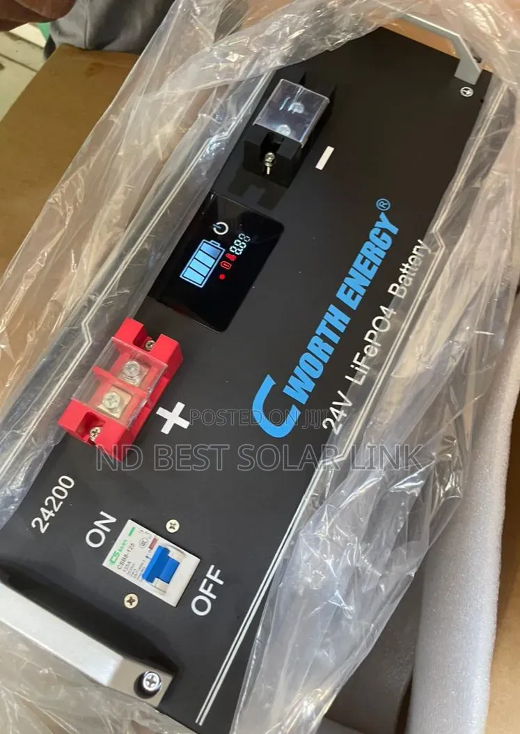 2.5kwh 24v Cworth Lithium Ion Battery