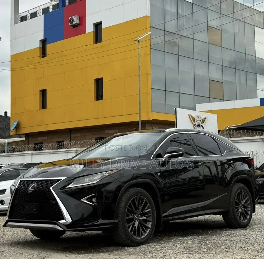 Lexus RX 350 F Sport AWD 2017 Black