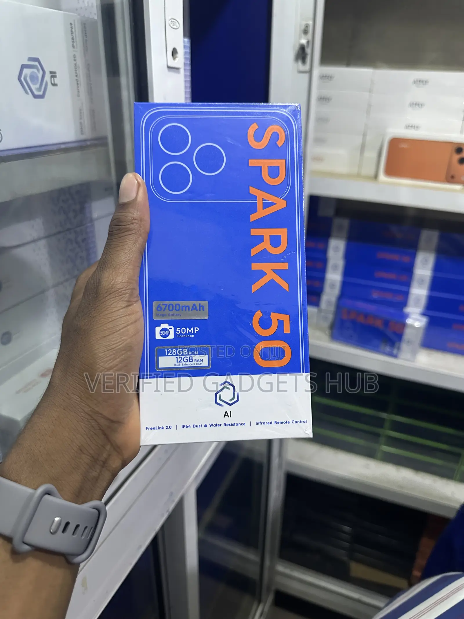 New Tecno Spark 50 128 GB