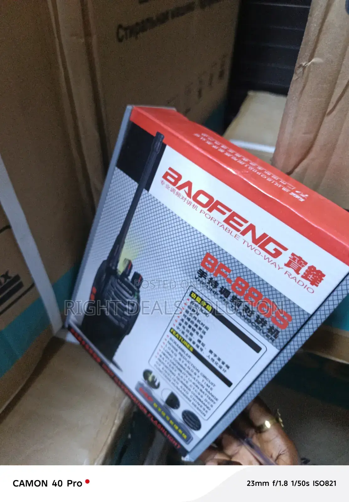 Baofeng Two-Way Communication Radio for Outdoor Work