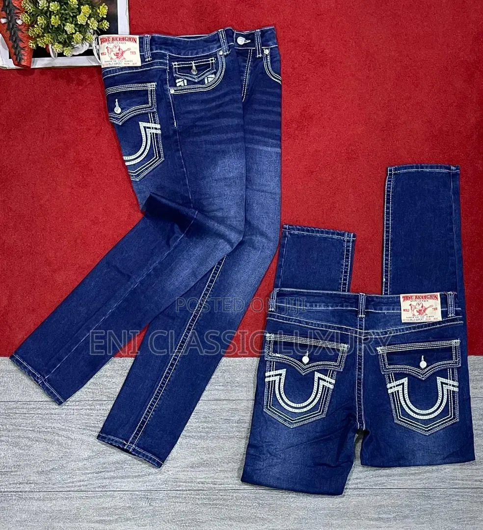 Top Notch Luxury Men's Jeans Ture Religion Well Banded