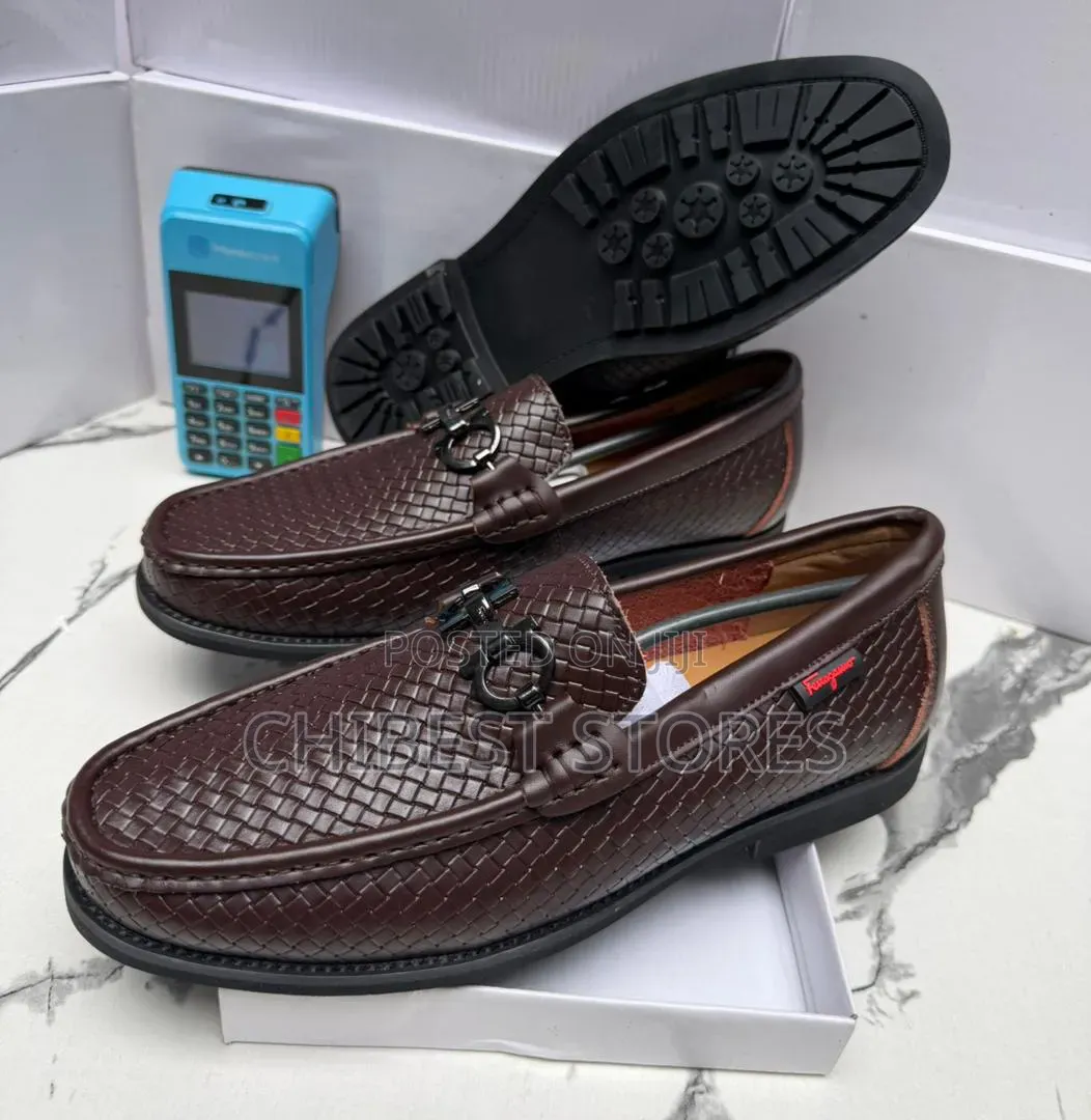 Elegent Ferragamo Mens Shoes