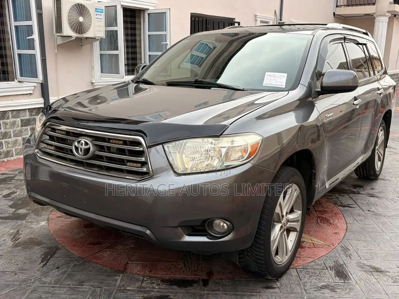 Toyota Highlander Limited 2008 Gray