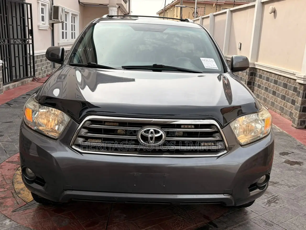 Toyota Highlander Limited 2008 Gray