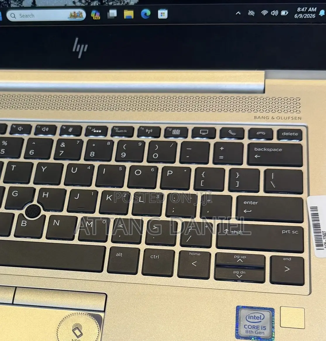 Laptop HP EliteBook 830 G6 8GB Intel Core i5 SSD 256GB