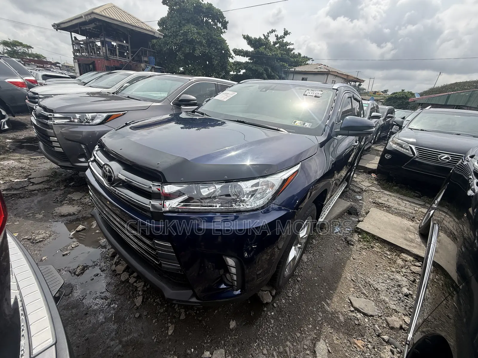 Toyota Highlander Limited Platinum 4dr SUV (3.5L 6cyl 6A) 2015 Blue