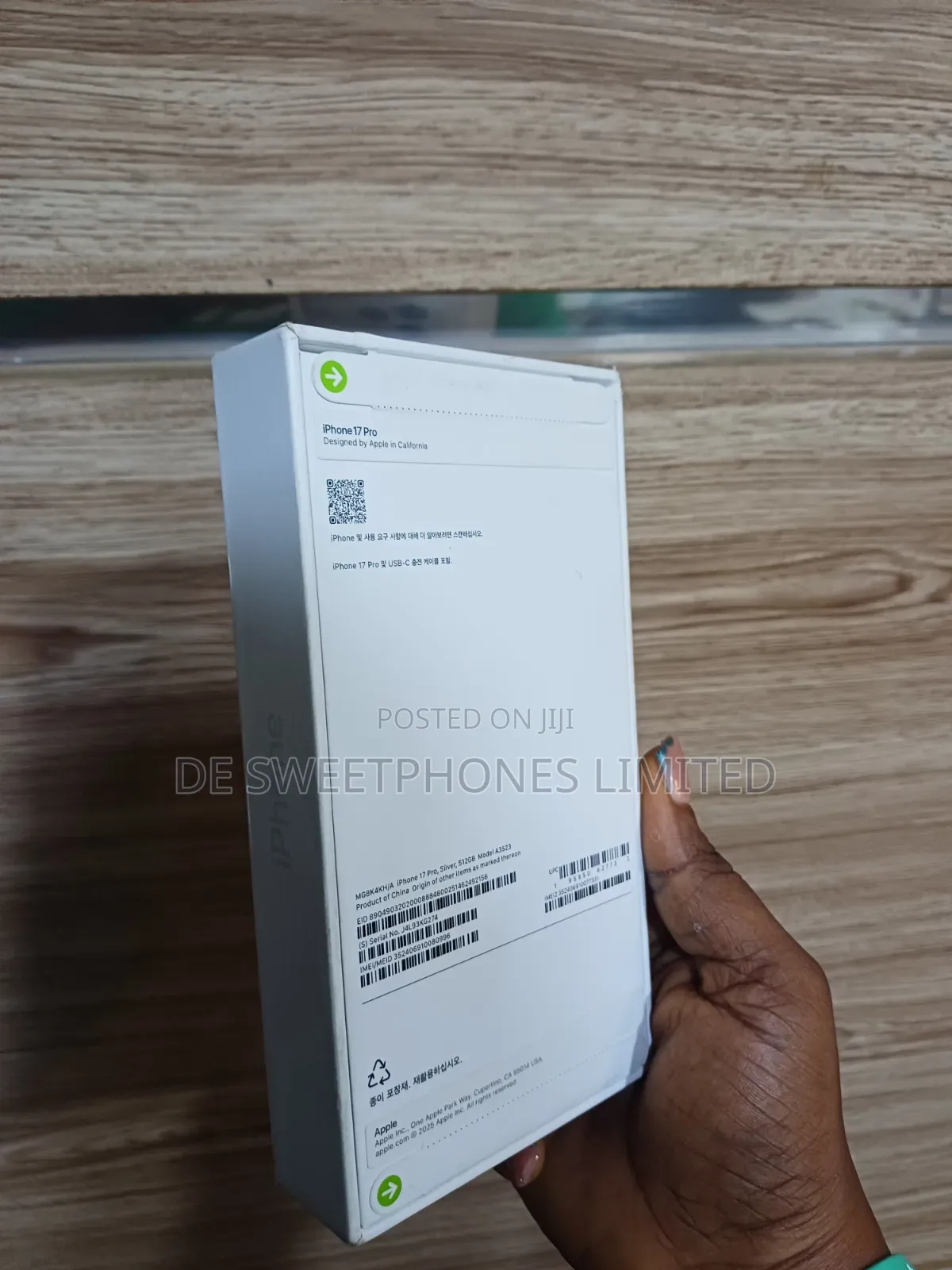 New Apple iPhone 17 Pro 512 GB Silver