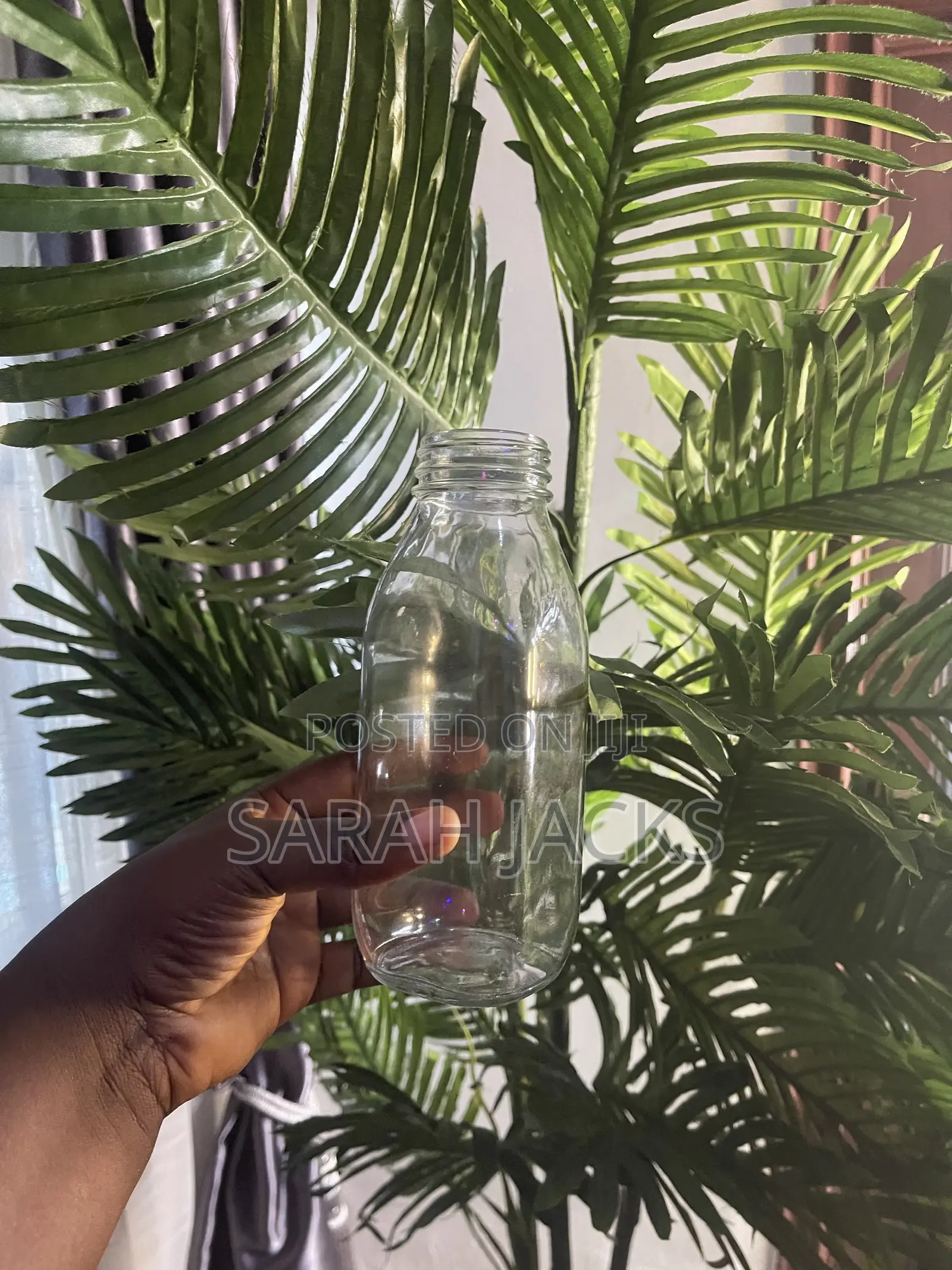 500ml Glass Juice Milk Bottles – Reusable Airtight