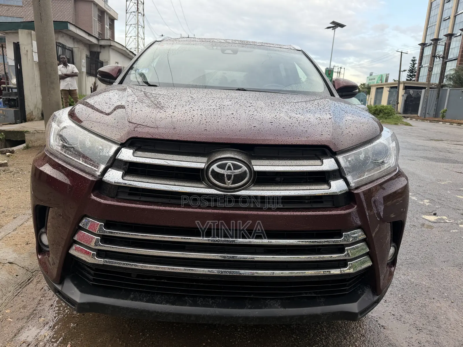 Toyota Highlander XLE 2019 Burgundy
