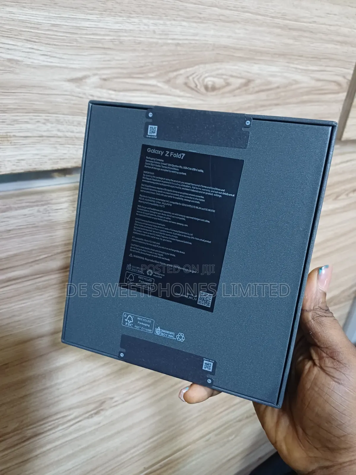 New Samsung Galaxy Z Fold7 256 GB Blue