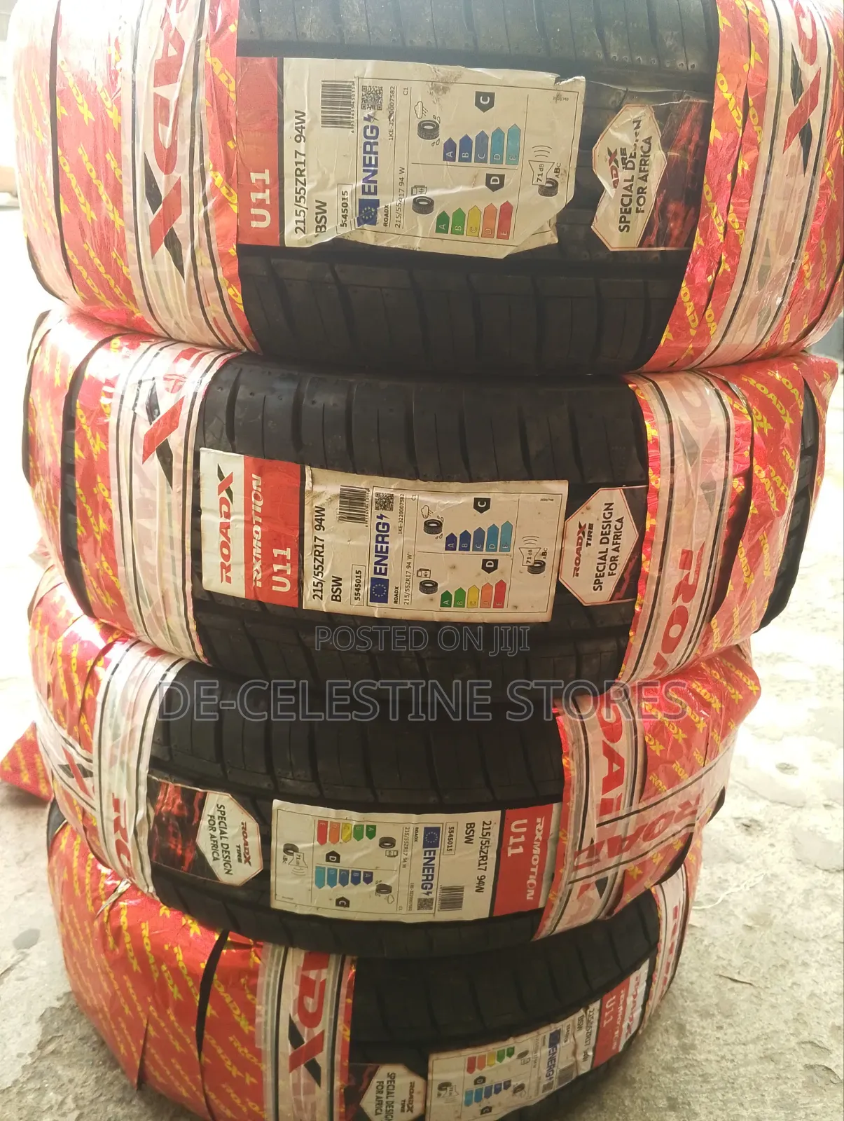 215/55r17 Roadx Tyres,Toyota Camry Honda Accord Lexus Es,Brand New