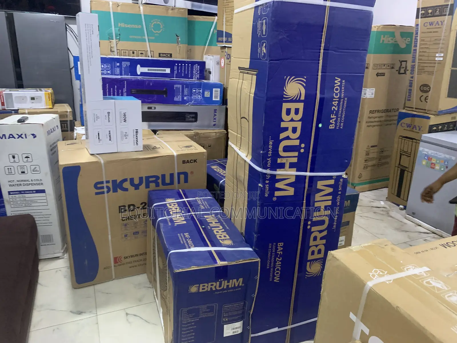 Bruhm Baf-24icow 3hp Inverter Floor Standing Air Conditioner