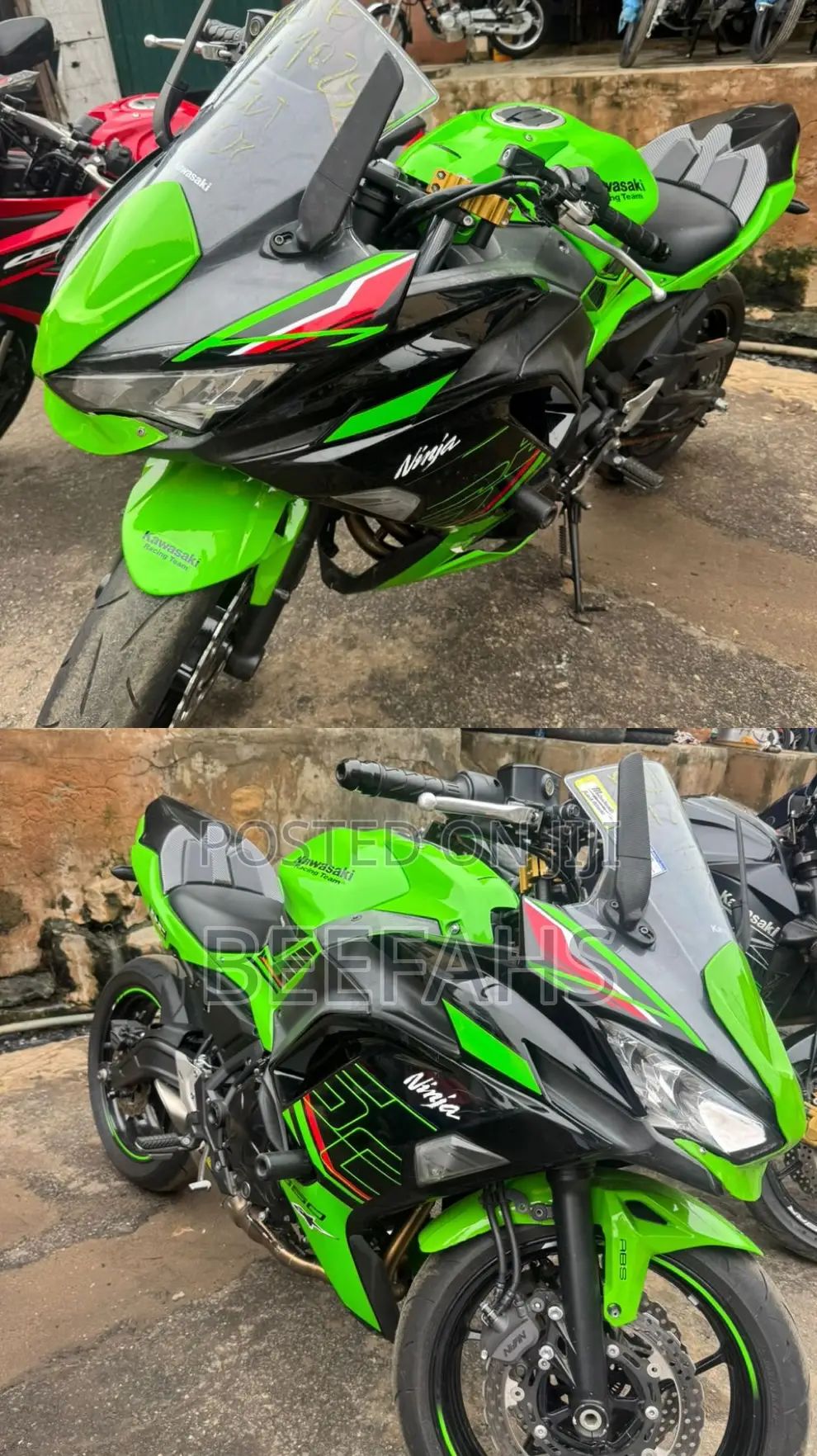 Kawasaki Ninja 650 2023 Green