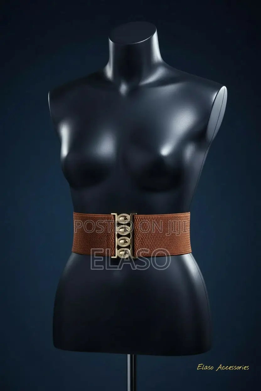 Women's Fashion, Elegant Easy Elastic Waist Belt